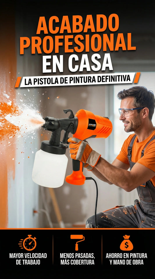 Pistola Pulverizadora de Pintura