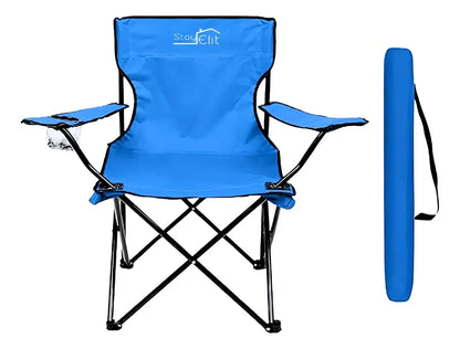 Silla Plegable Con Soporte Para Brazo Camping