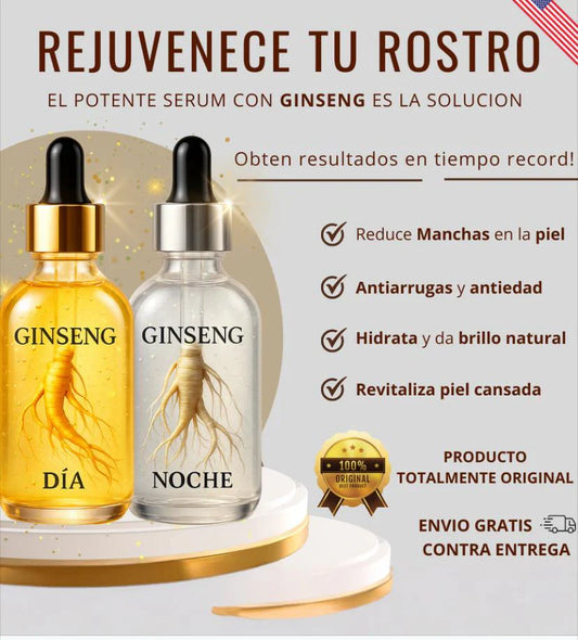Ginseng (Día + Noche) - Dúo x2 -50% OFF HOY +🎁
