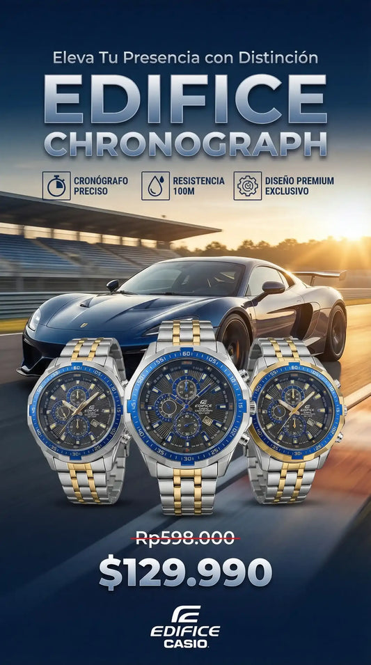 DIFERENCIATE DE LOS DEMÁS | EXCLUSIVO, LUJOSO Y DEPORTIVO | RELOJ PREMIUM CLASS AZUL